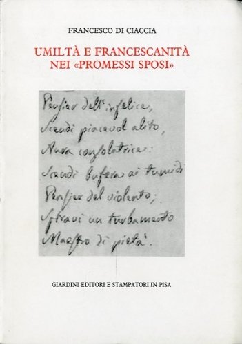Umilta' e francescanita' nei 'Promessi Sposi'.