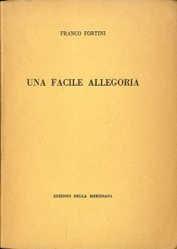 Una facile allegoria.