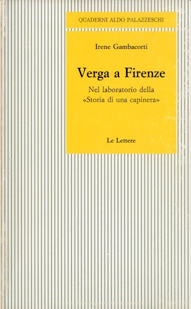 Verga a Firenze.