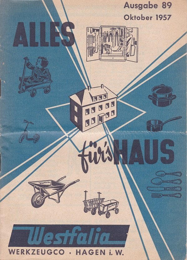 Alles für's Haus. Ausgabe 89, Oktober 1957.