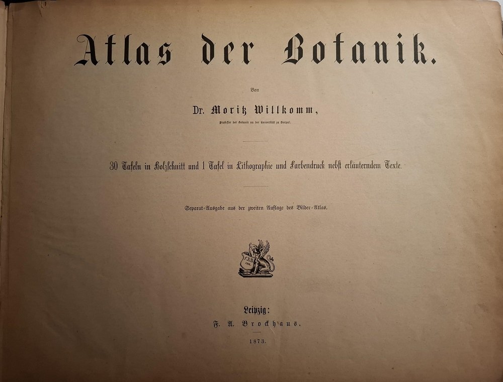 Atlas der Botanik.