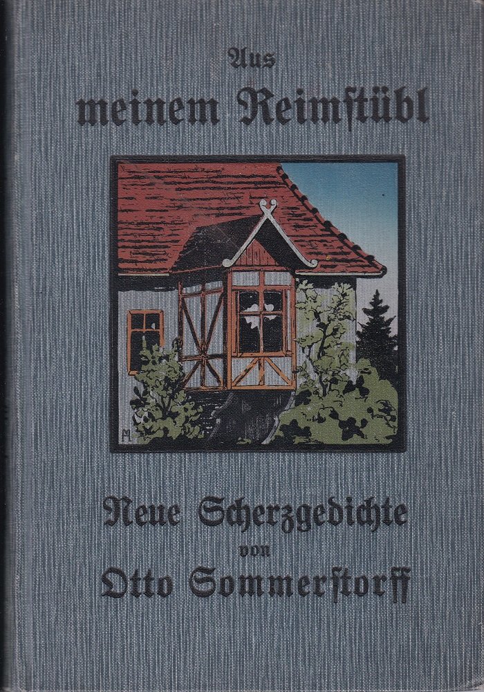 Aus meinem Reimstübl. (Widmung des Autors).