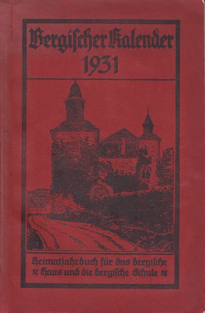 Bergischer Kalender 1931.