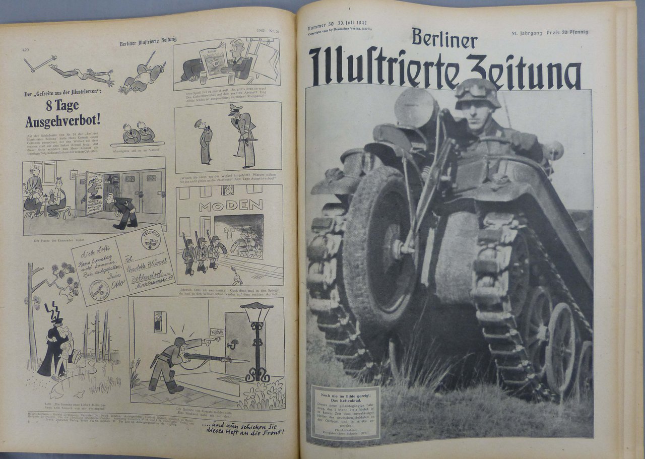 Berliner Illustrierte Zeitung. 51.Jahrgang. 1942. Nummer 1-52. (= komplett in …