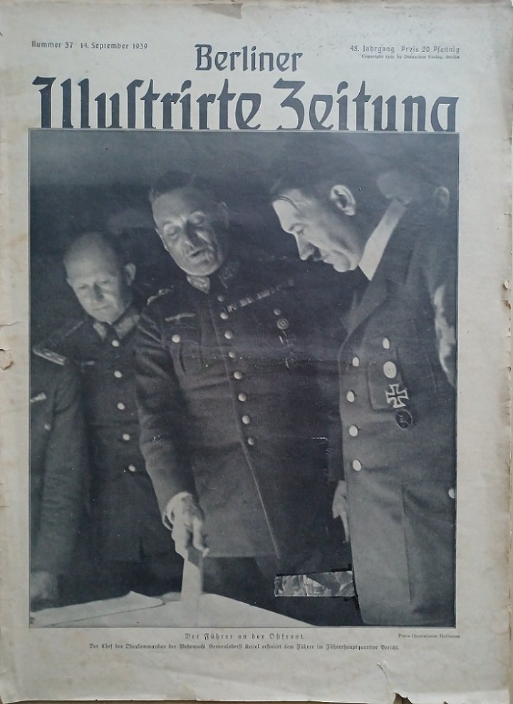 Berliner Illustrirte Zeitung. Nummer 37, 14. September 1939.