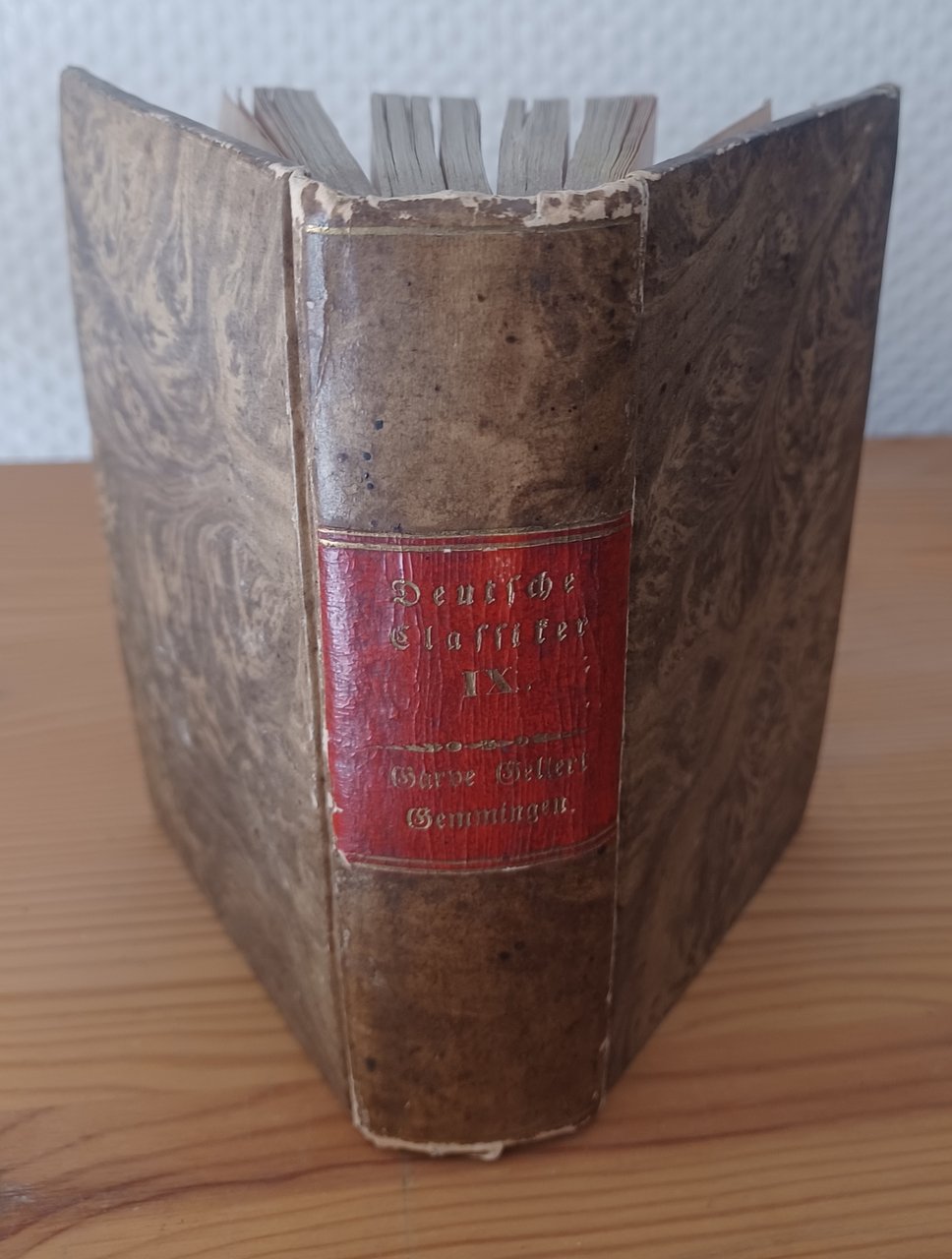 Cabinets-Bibliothek der Deutschen Classiker. 112., 58., 59. und 137. Lieferung.