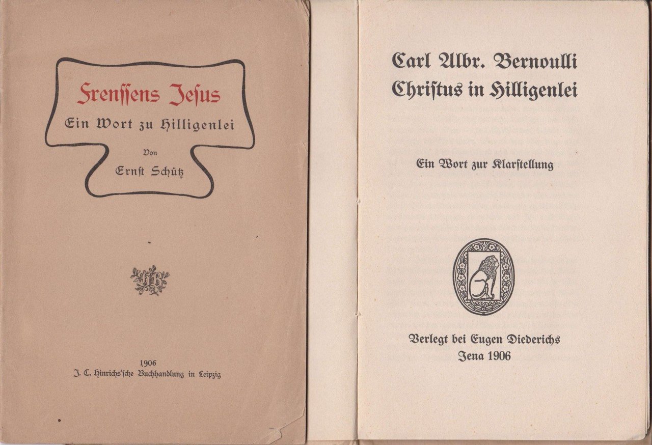 Christus in Hilligenlei.