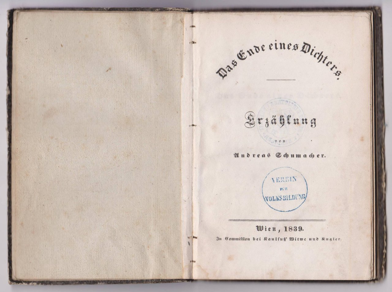 Das Ende eines Dichters.