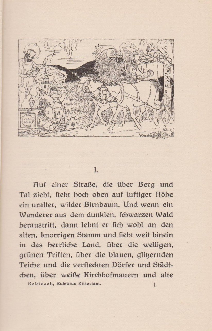 Das Leben und das Sterben des berühmten Harfenisten Maria Eusebius …