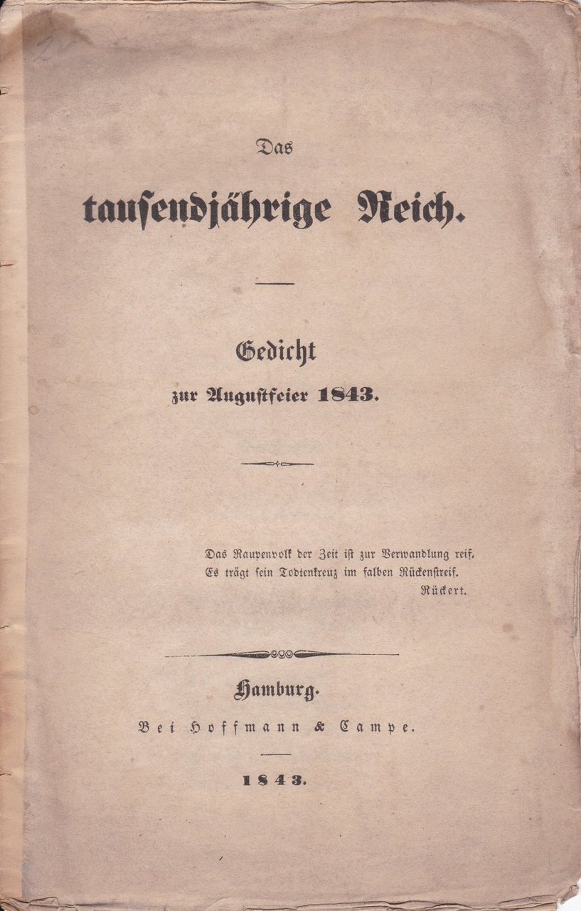 Das tausendjährige Reich.