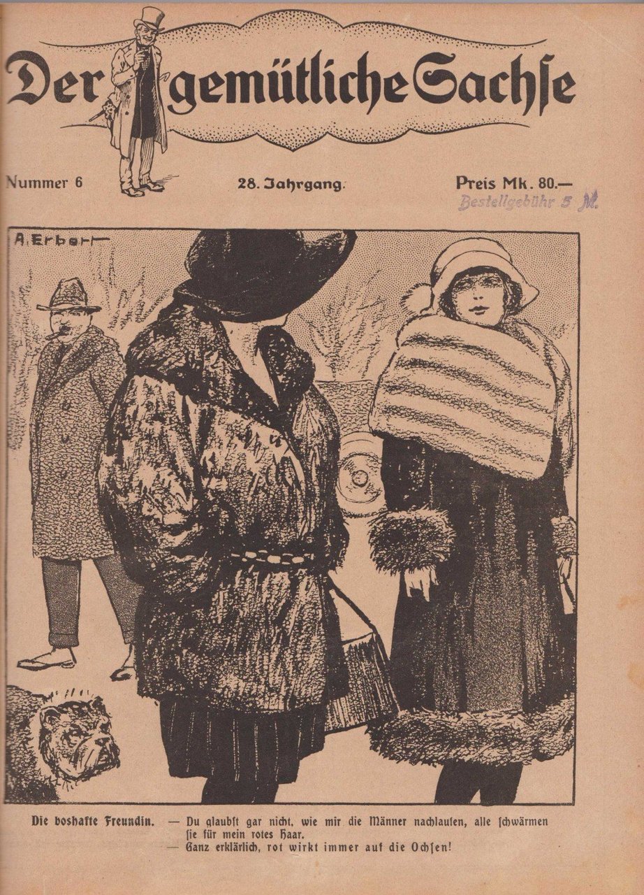 Der gemütliche Sachse. 28. Jahrgang. Nr. 1- 42/43.