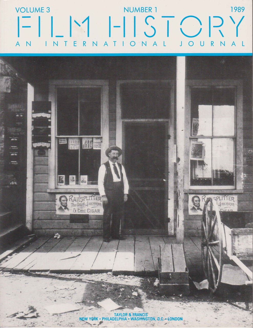Film History, 1989, Volume 3, Number 1-4. (Complete).