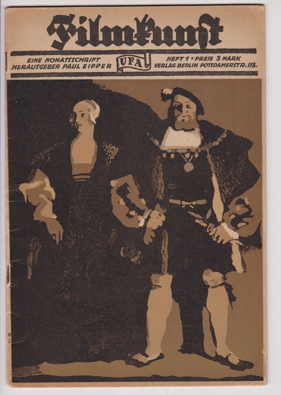 Filmkunst Heft 1, 1920.