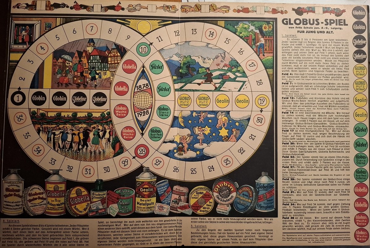 GLOBUS-SPIEL. Für Jung und Alt.