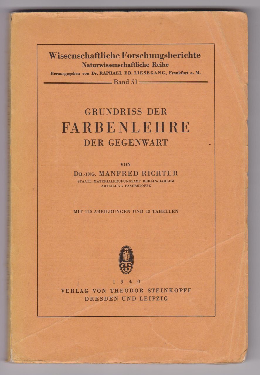 Grundriß der Farbenlehre der Gegenwart.