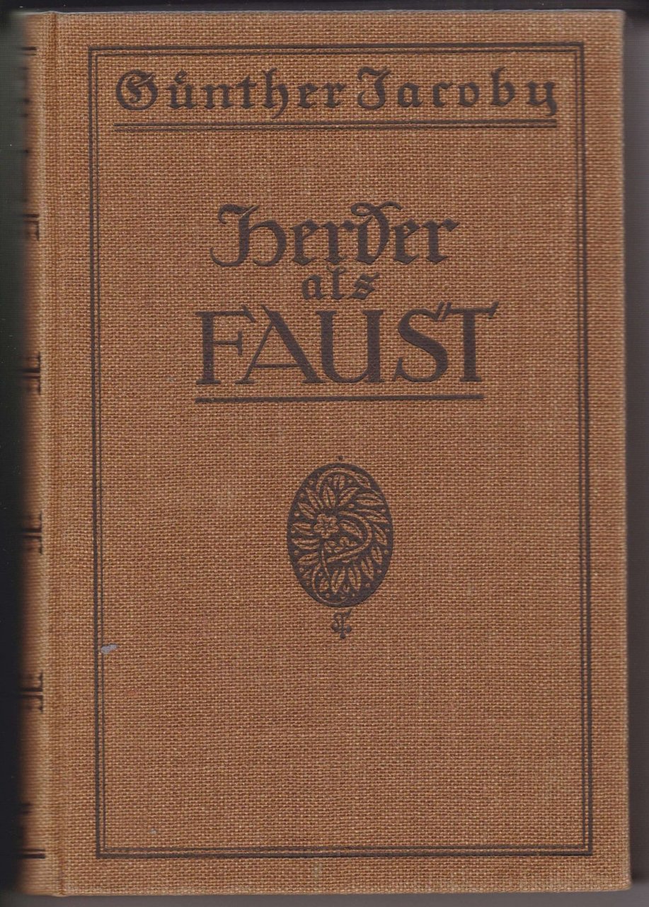 Herder als Faust.