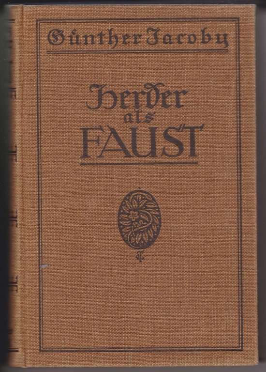 Herder als Faust.
