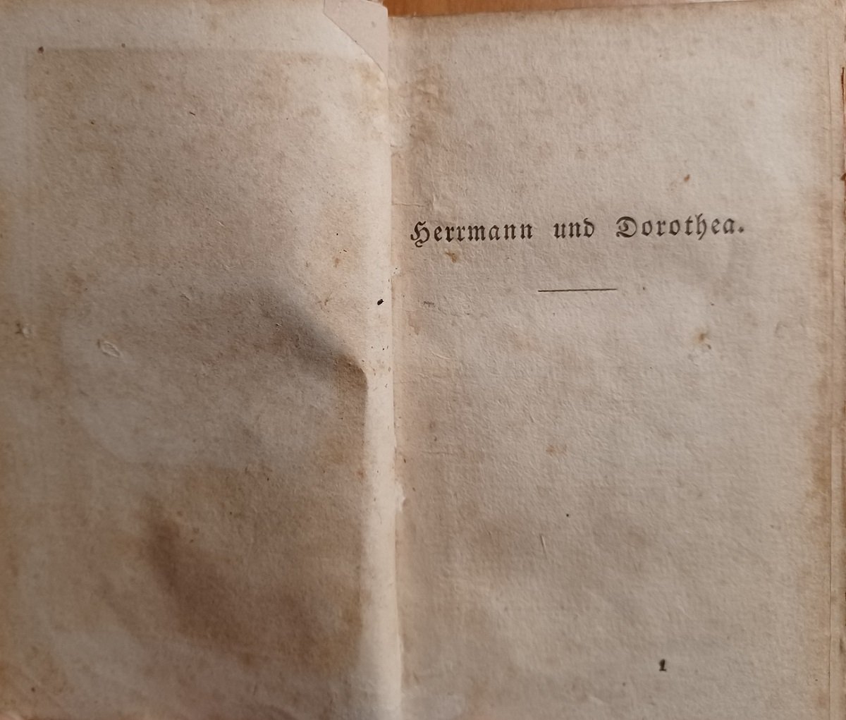 Hermann und Dorothea.