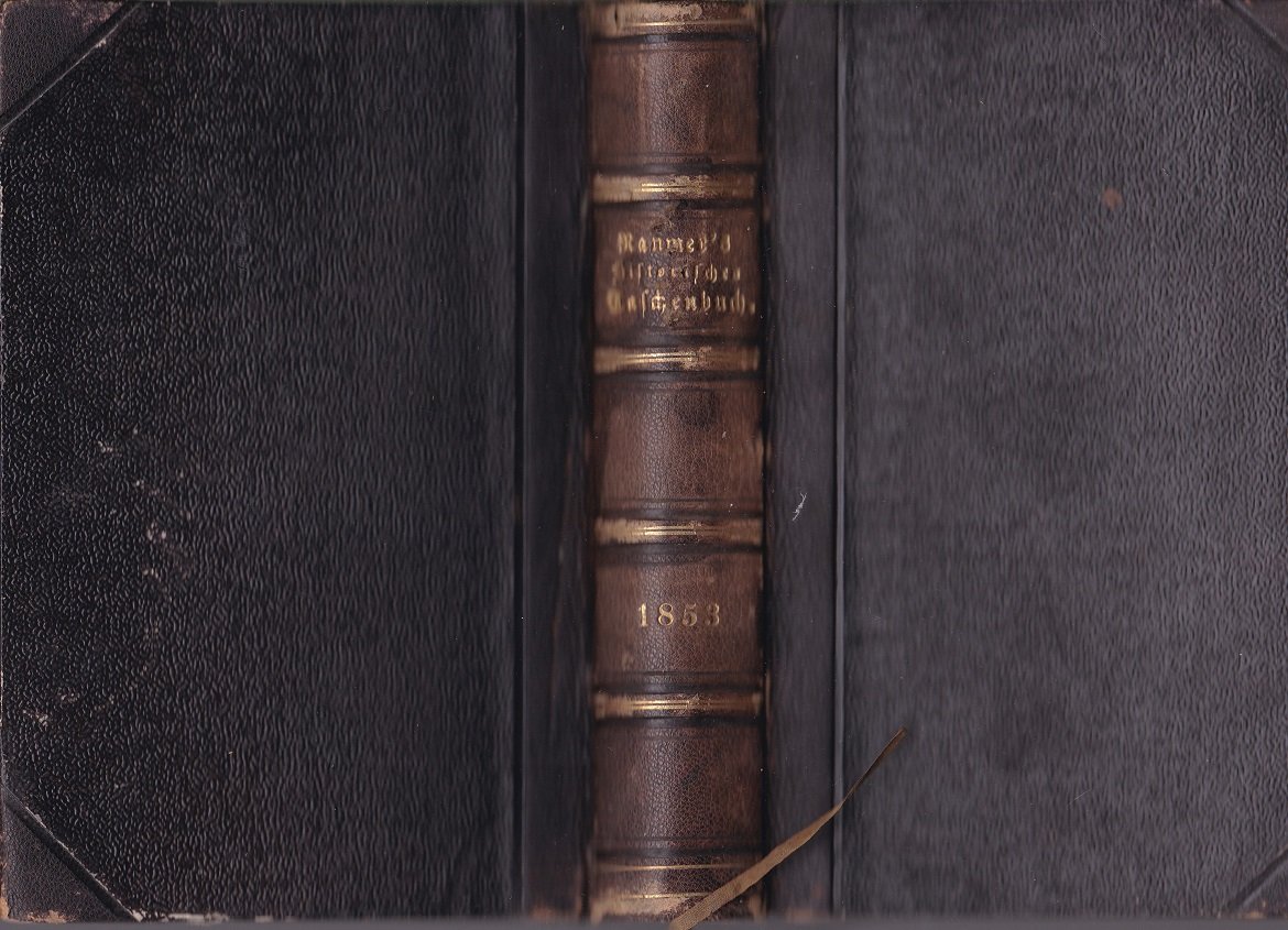 Historisches Taschenbuch. Dritte (3.) Folge. Vierter (4.) Jahrgang.