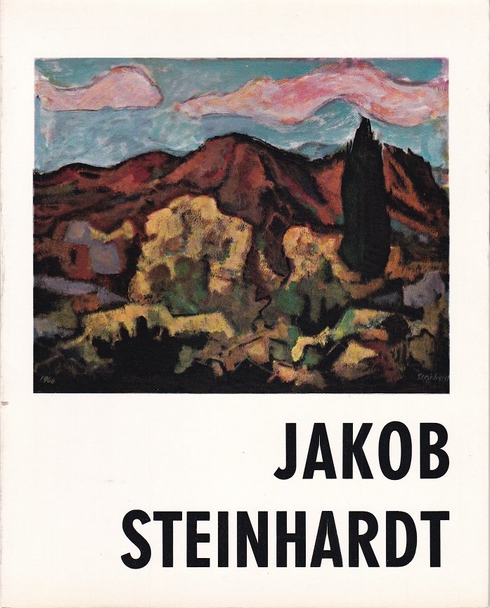 Jakob Steinhardt (Jerusalem). Gemälde Zeichnungen Aquarelle Radierungen Holzschnitte.