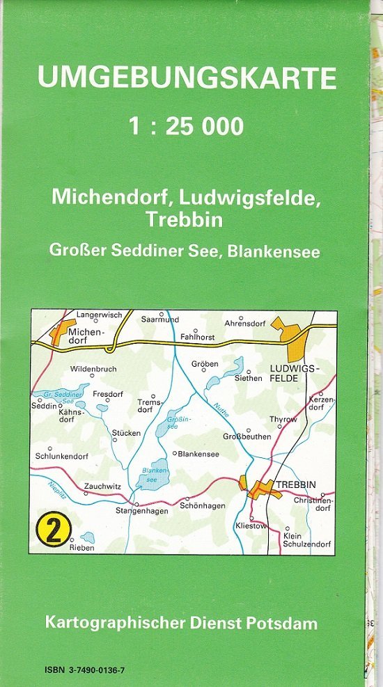 Michendorf, Ludwigsfelde, Trebbin, Großer Seddiner See, Blankensee.