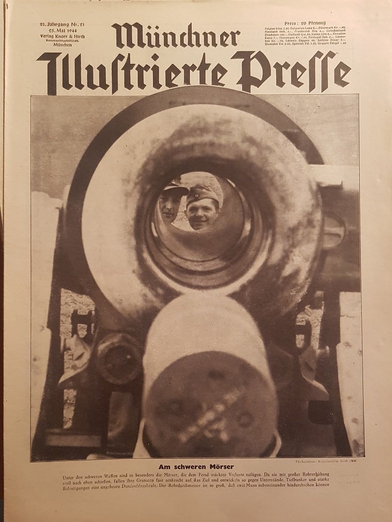 Münchner Illustrierte Presse. Nummer 21, 25. Mai 1944.