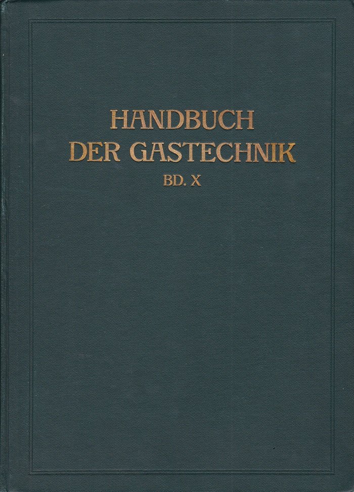 Organisation und Verwaltung von Gaswerken.