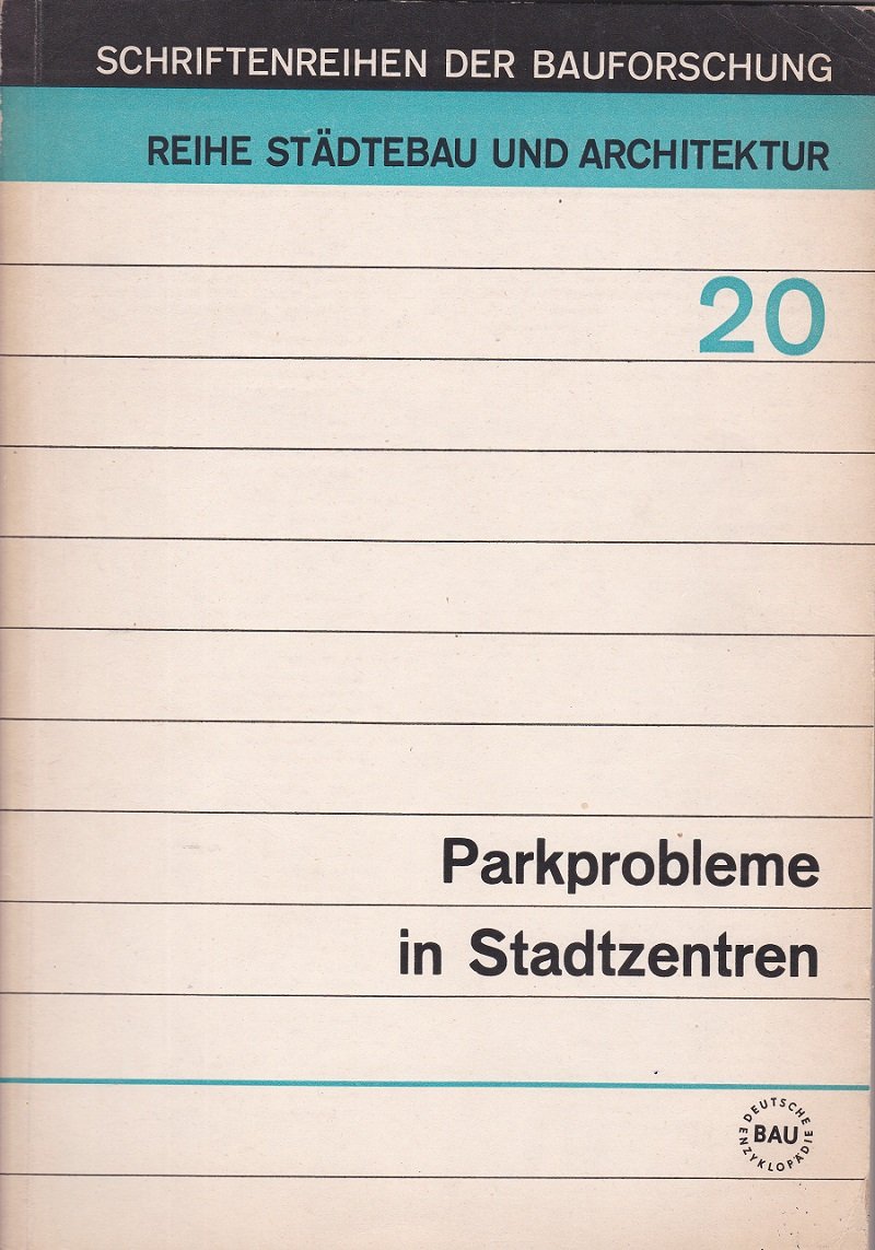 Parkprobleme in Stadtzentren.