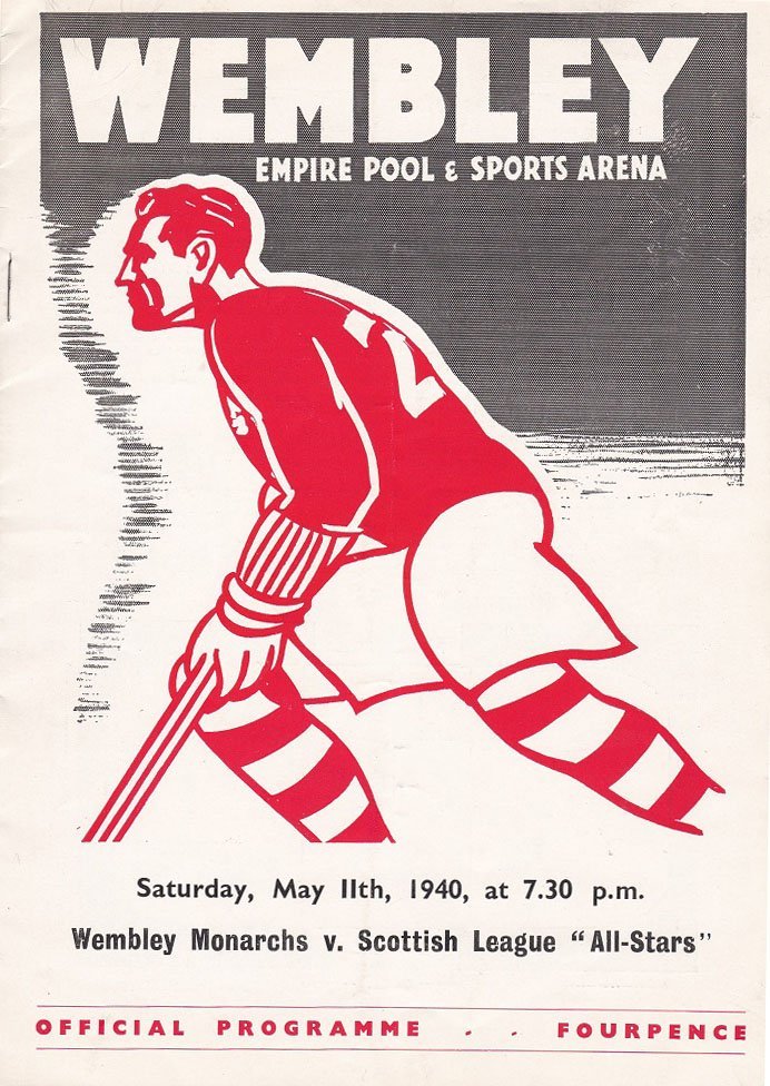 Saturday, May 11th, 1940. Wembley Monarchs v. Scottish League "All-Stars".