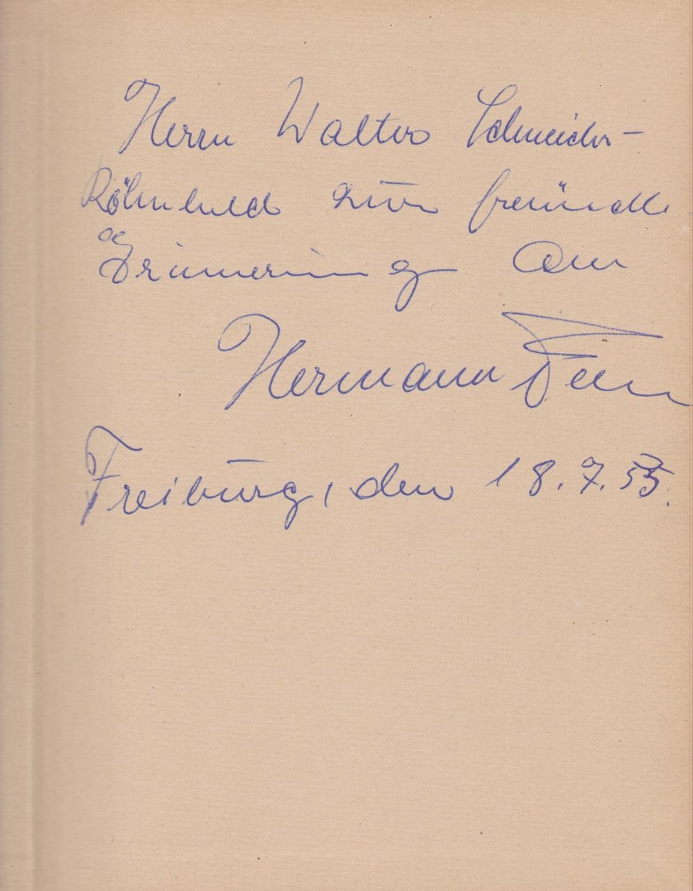 Spiegel der Seele. (Mit Widmung und Signatur des Autors!).