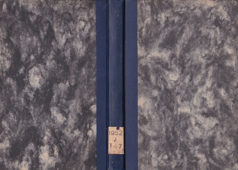 Tätigkeitsbericht deses zur Generalratstagung 15.-21. November 1951 in Berlin.