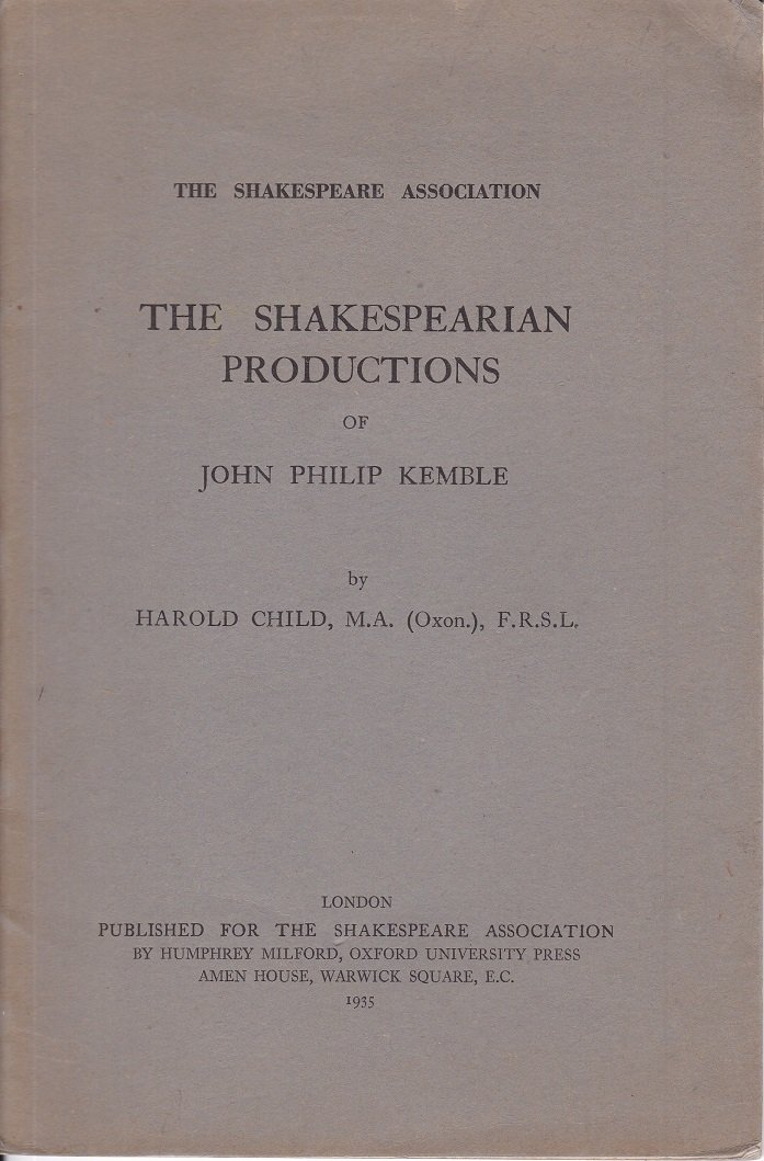 The Shakespearian Productions.