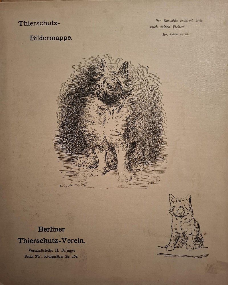 Thierschutz-Bildermappe.
