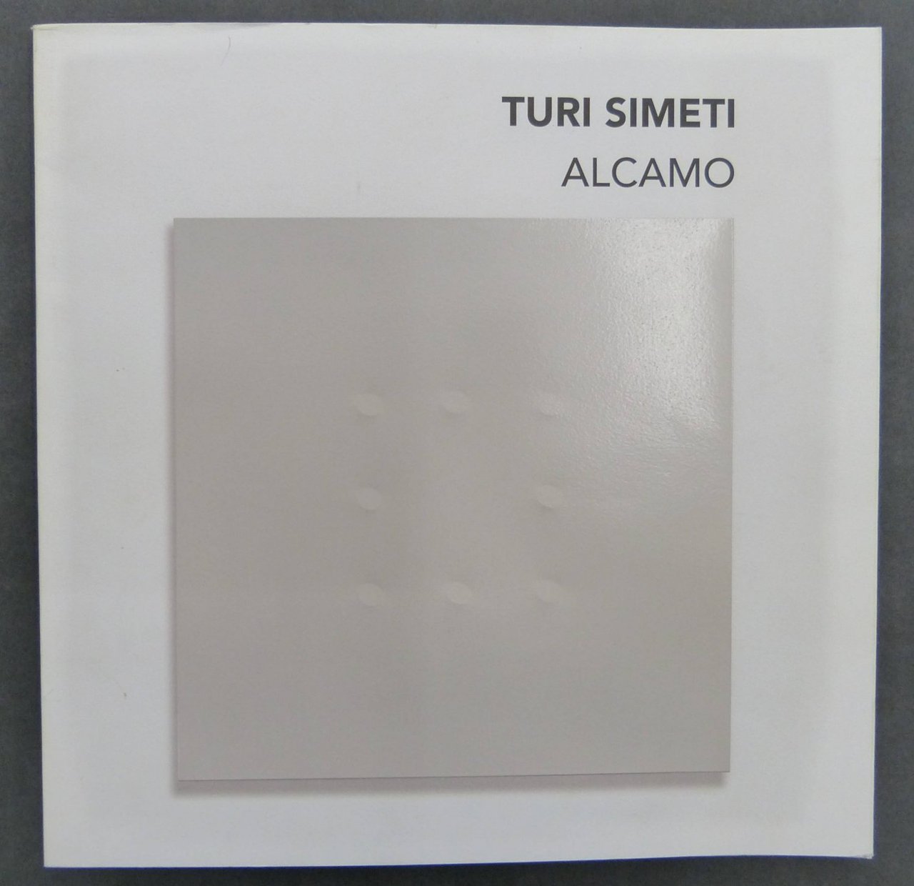 Turi Simeti. Alcamo.