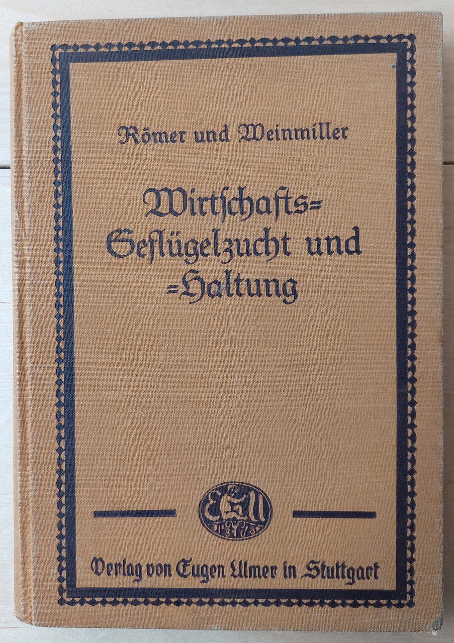 Wirtschaftsgeflügelzucht und -Haltung.