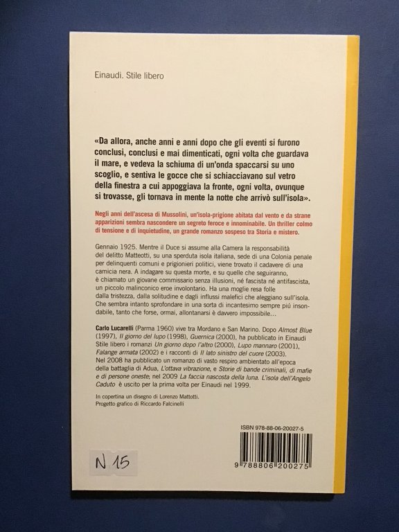 L'ISOLA DELL'ANGELO CADUTO