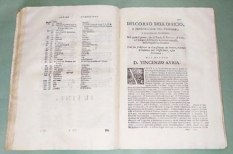 Historia cronologica delli signori Vicerè di Sicilia dal tempo che …