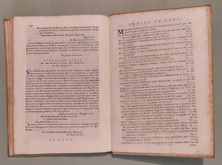 Deputatione di nuove gabelle fondata nel pubblico Conseglio dell'anno 1648. …