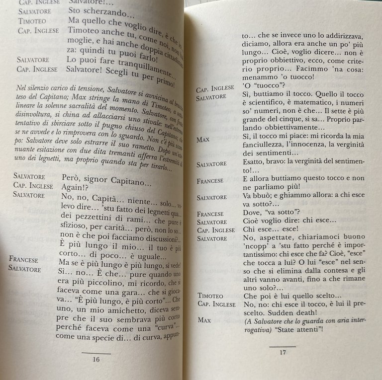 CI STA UN FRANCESE UN INGLESE E UN NAPOLETANO