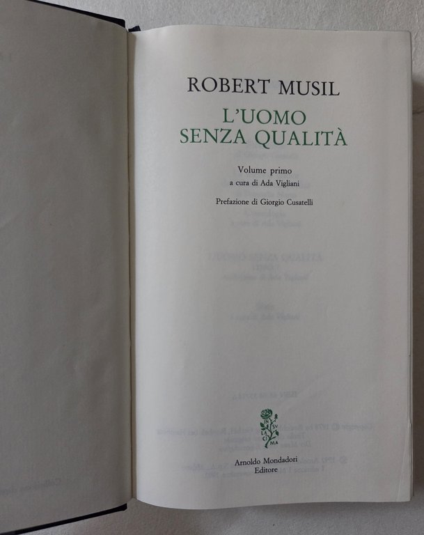 L’uomo senza qualità.