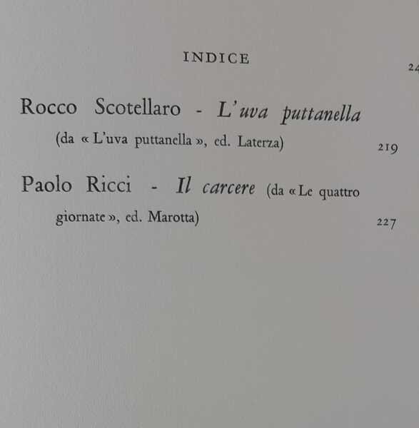 Antologia di scrittori pugliesi e lucani contemporanei.