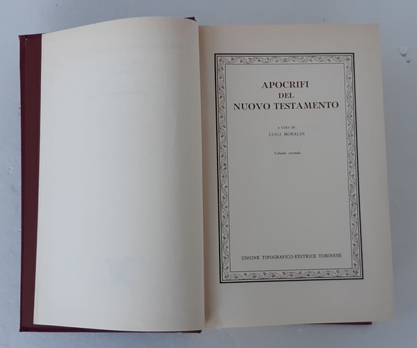 APOCRIFI DEL NUOVO TESTAMENTO, VOLUME II