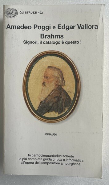 Brahms. Signori, il catalogo è questo!