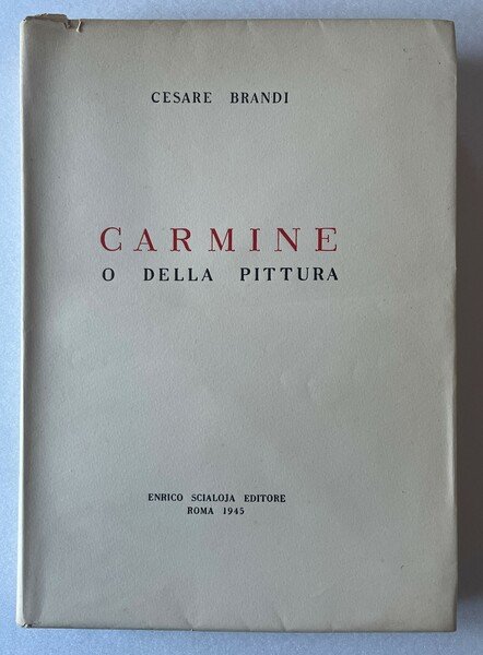 Carmine o della pittura