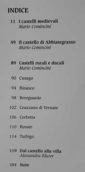 CASTELLI DAL TICINO A MILANO