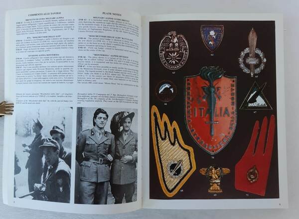 Distintivi e medaglie della R.S.I. 1943/45 della Legione SS Italiana …