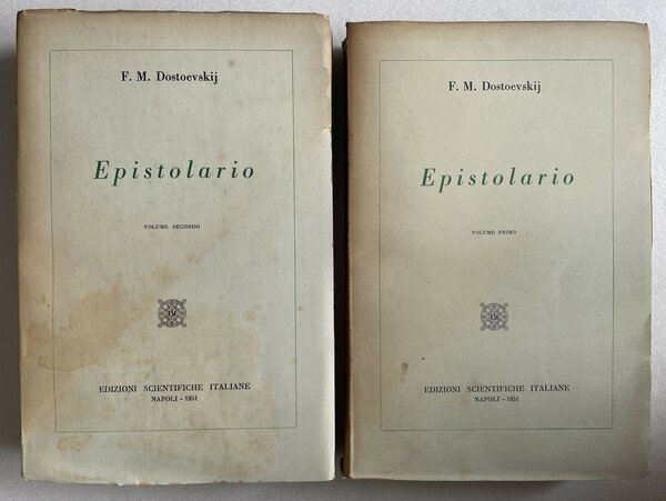 Epistolario. Volume primo; [ - Volume secondo]