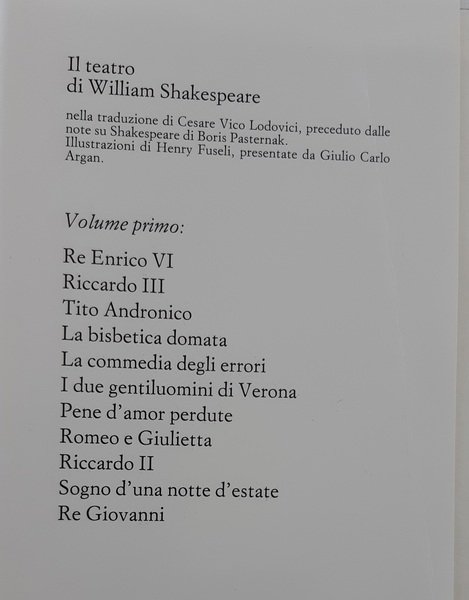 Il teatro. Volume primo; [ - Volume secondo; - Volume …