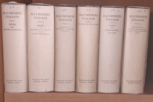 Illuministi italiani.