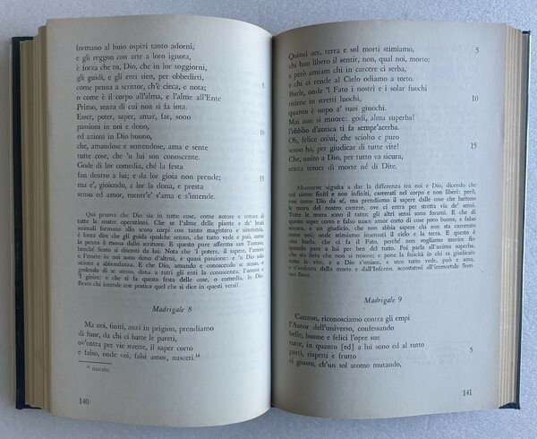 La Città del Sole e Scelta d’alcune poesie filosofiche